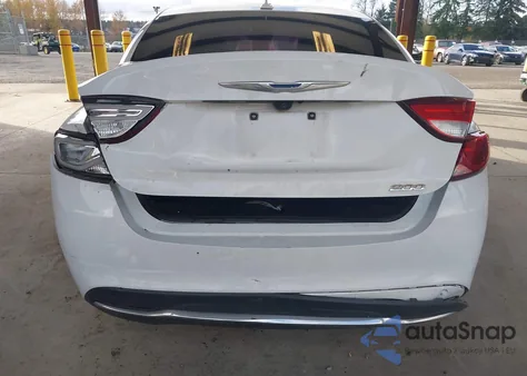 2016 Chrysler 200 Limited z USA, uszkodzony, nr VIN 1C3CCCABXGN151841